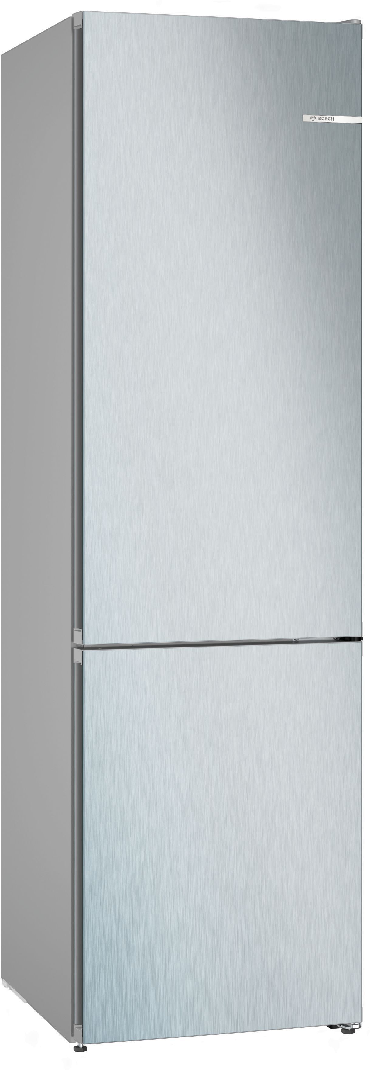 BOSCH KGN392LCF   FRIGORIFERO COMBINATO   363 LT   CLASSE C   H203   NO FROST   INOX   PERFECT FIT MANIGLIE