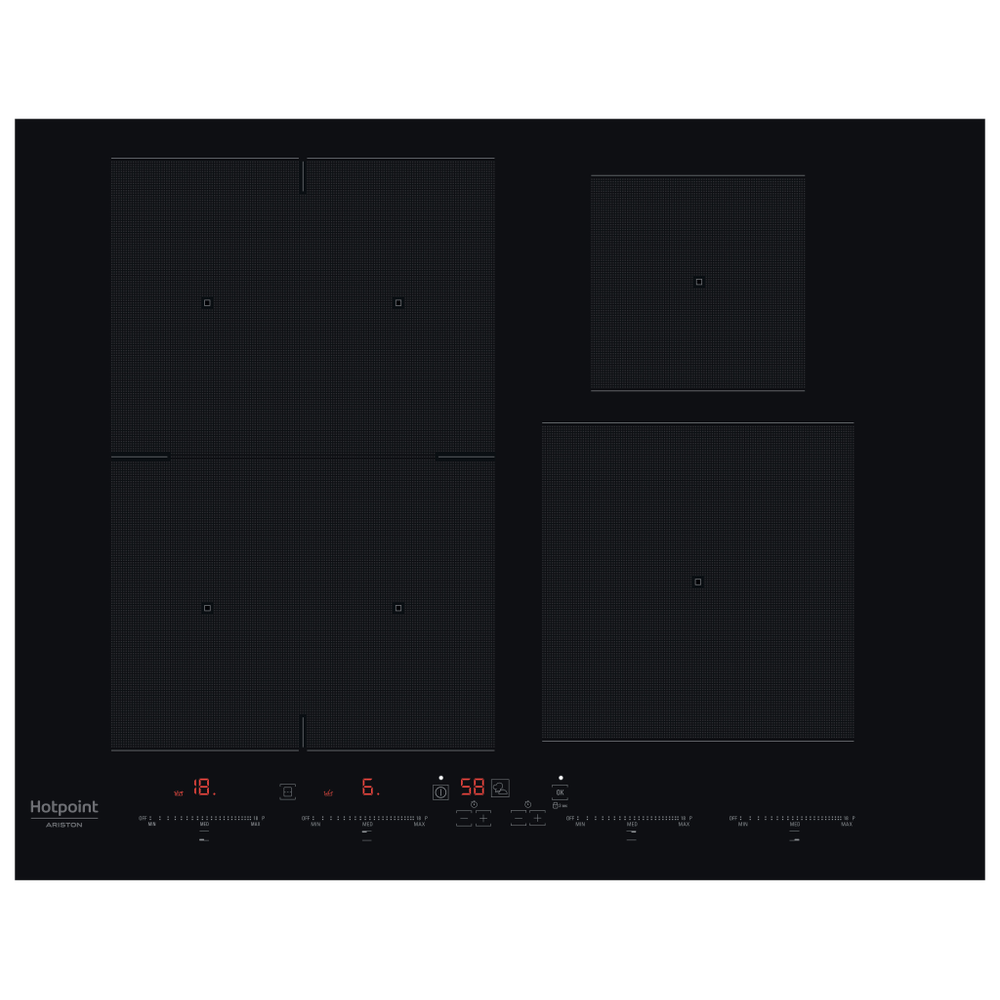 Hotpoint Ariston ACOH654MFNE   Piano induzione   65 cm   nero