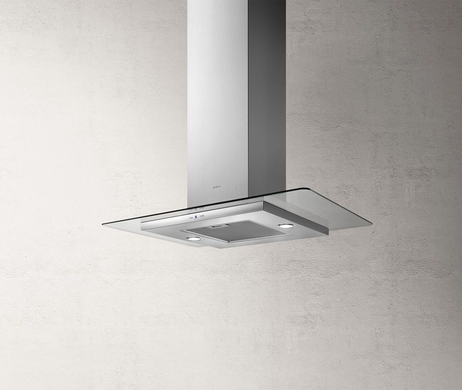 Elica PRF0150293 TRIBE ISLAND IX/A/90 Cappa ad isola Live Aspirante 90 Cm. Inox