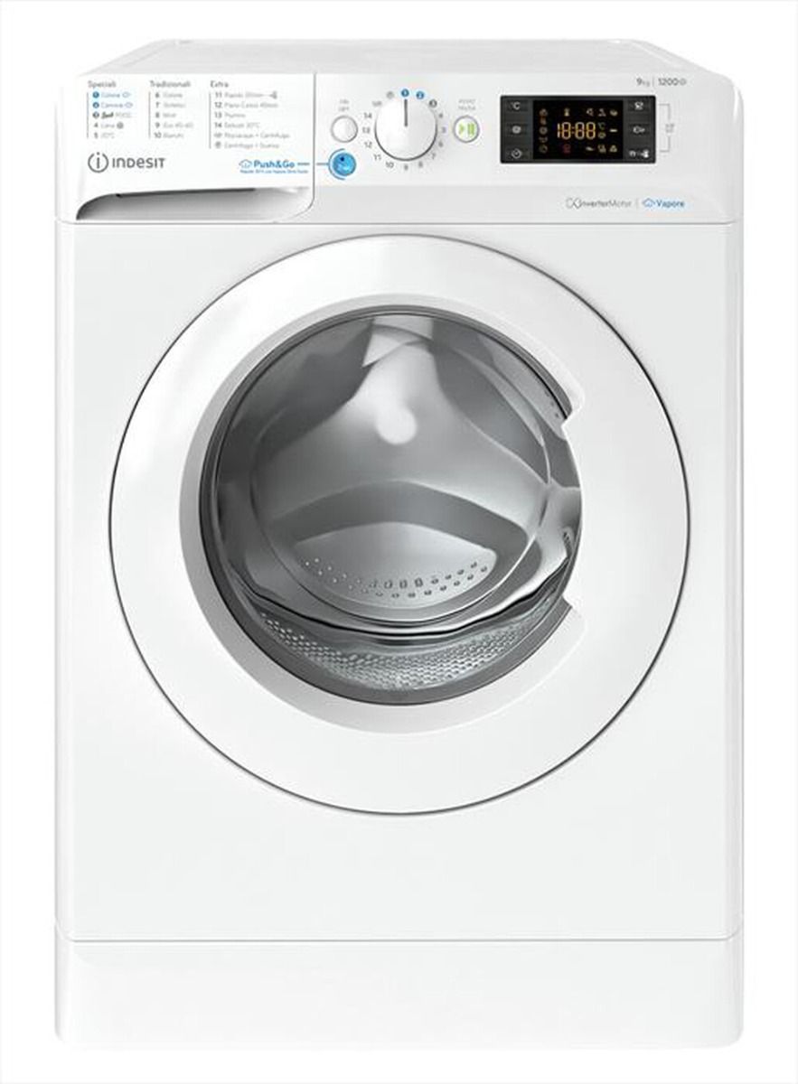 Indesit BWE 91296X WV IT Lavatrice 9Kg Classe A Promessa Indesit BWE 91296X WV IT Lavatrice 9Kg Classe A