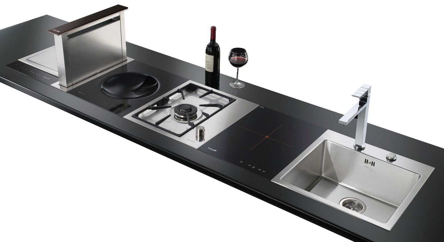 per installazione a filo piano o per incasso sopratop