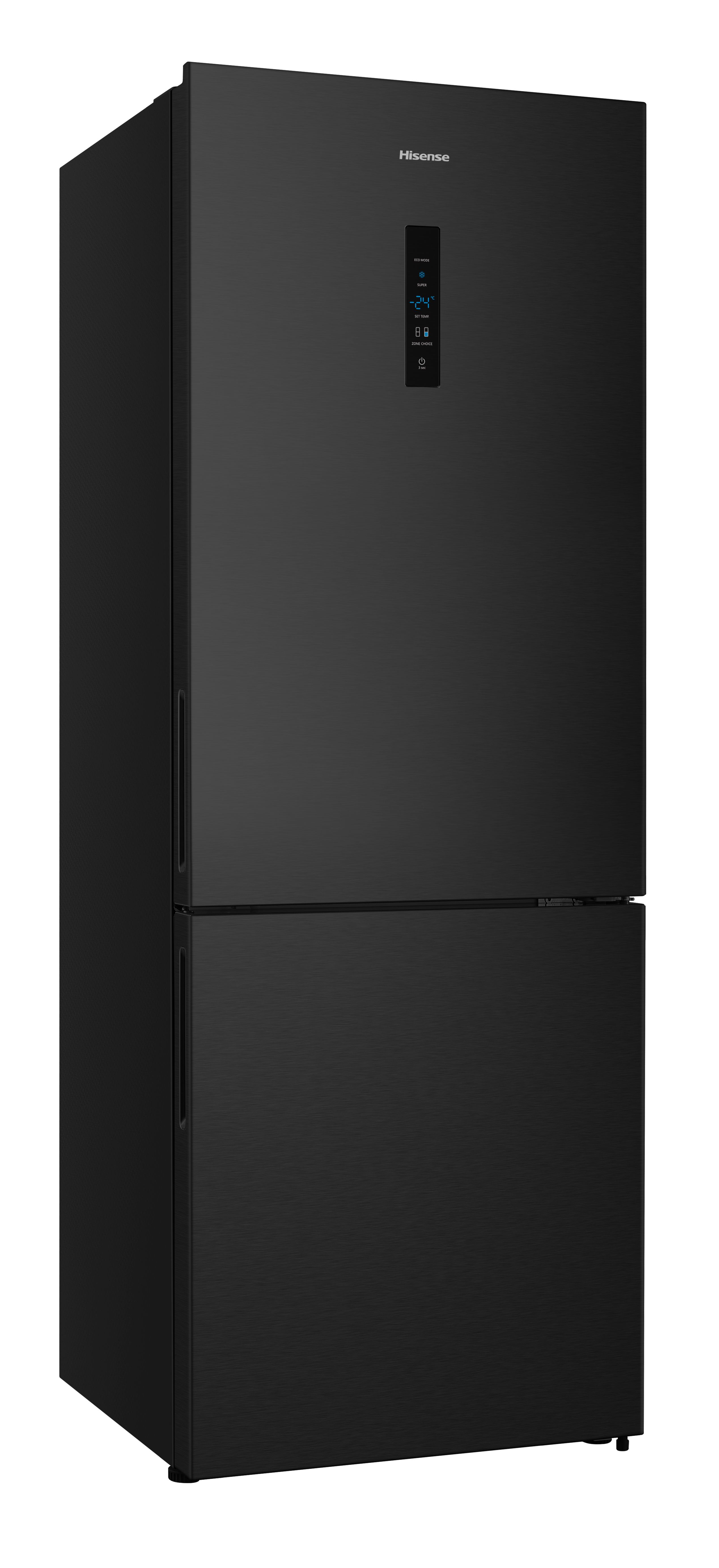 HISENSE RB645N4BFE   FRIGO COMBI 495 LT   H200 NO FROST INVERTER   DUAL COOLING   BLACK INOX