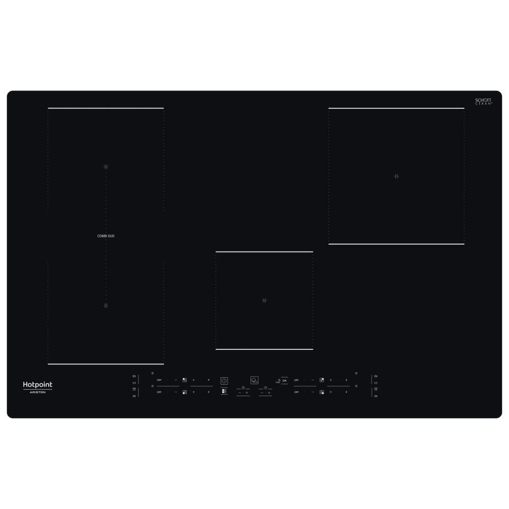 Hotpoint Ariston HB 0577B NE piano cottura a induzione da 77 cm