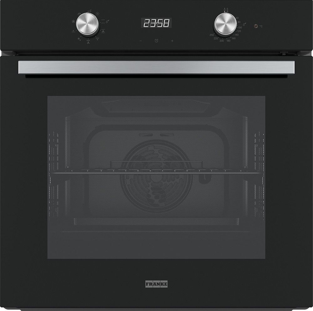 Franke FSM 86 H BK Smart Colore Forno elettrico multifunzione cm 60   cristallo nero