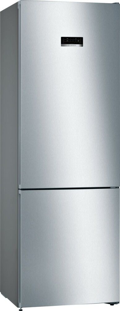 Bosch KGN493LDC 4 Frigorifero con congelatore a libera installazione cm 70 h 203   lt 438   metal look