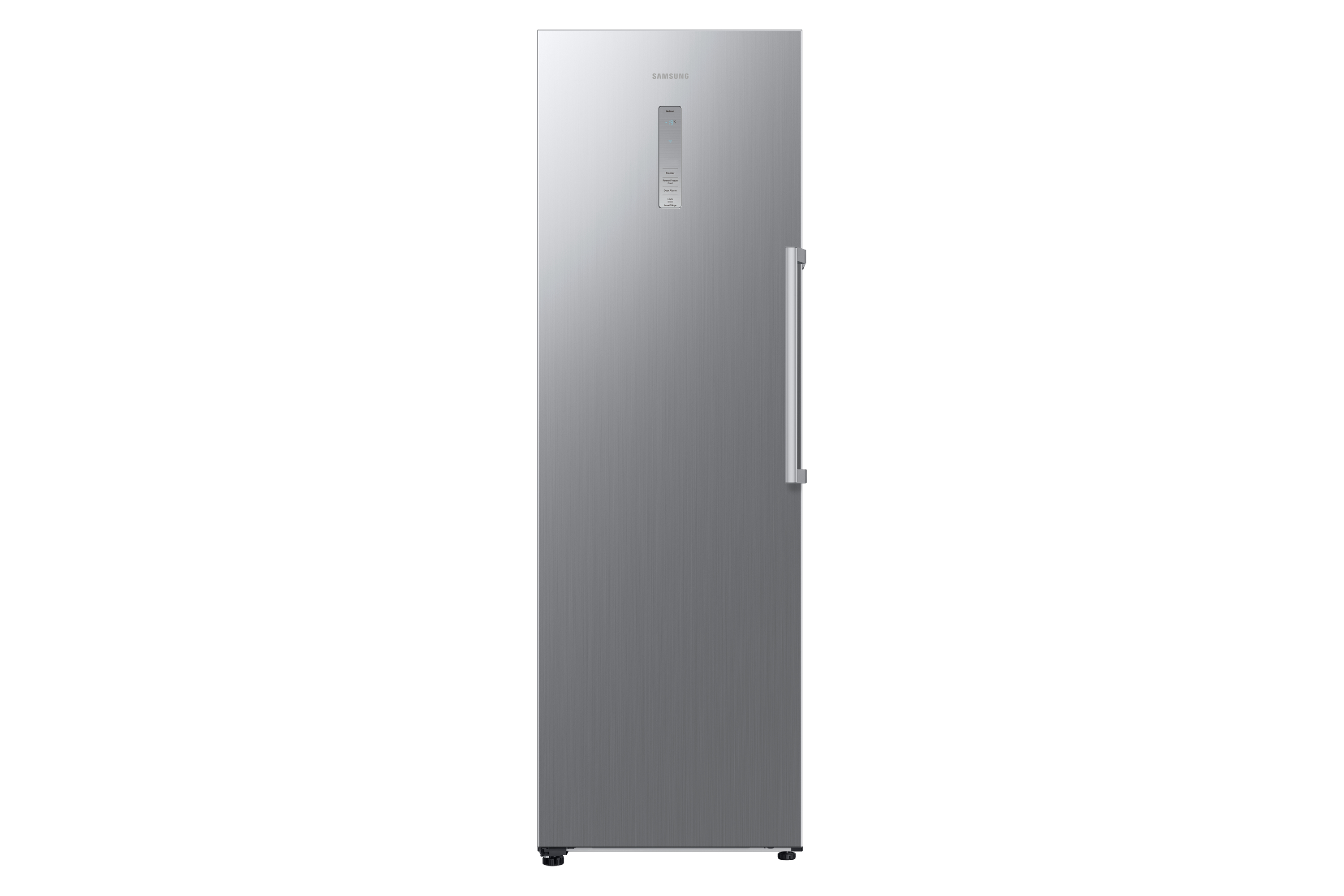 Samsung RZ32C7BBES9EF  Congelatore verticale  libera installazione  monoporta  323 lt  luce led  allarme porta  display esterno  maniglia easy bar  refined inox  classe E