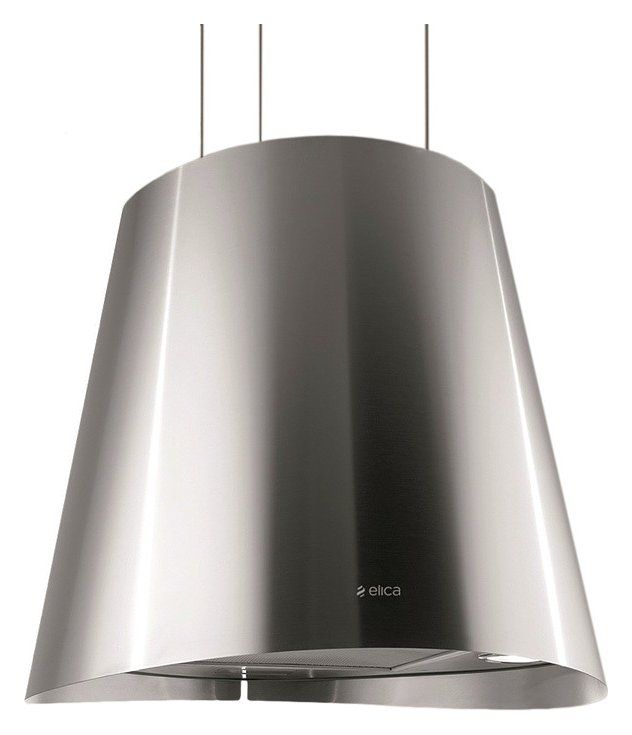 Elica PRF0089651D JUNO IXF 50 Cappa ad Cappa ad isola sospesa Live Filtrante 51 Cm Inox