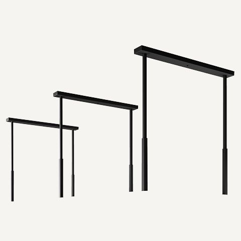 Falmec Kit 3 prolunghe tralicci h945 mm Nero Promessa Falmec Kit 3 prolunghe tralicci h945 mm Nero