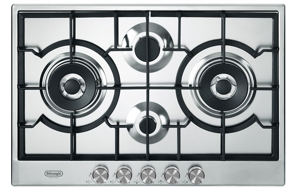 Delonghi Piano Cottura 75 cm inox linea life   NSL 475 X