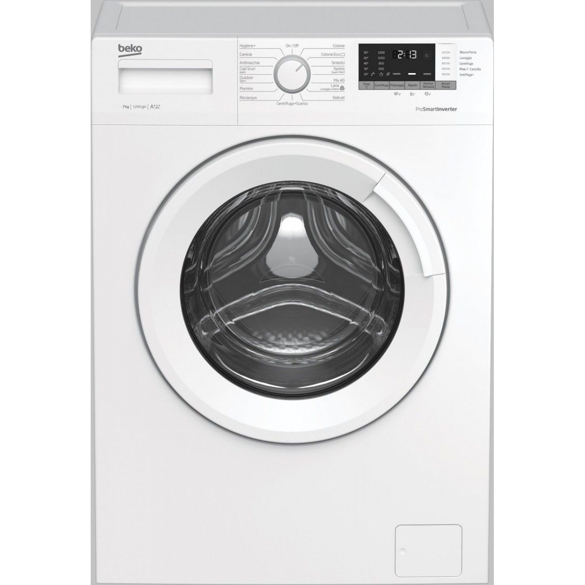 Beko WUX71232WI-IT Lavatrice a Carica Frontale