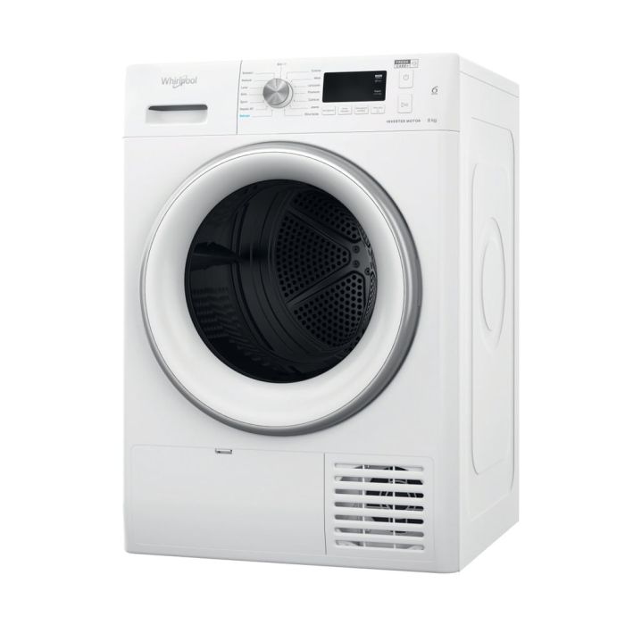 Whirlpool FFT M11 8X3WSY - Asciugatrice 8 Kg Classe A+++ Inverter con Pompa di calore Profondità 65 cm Sesto Senso - FFT M11 8X3WSY