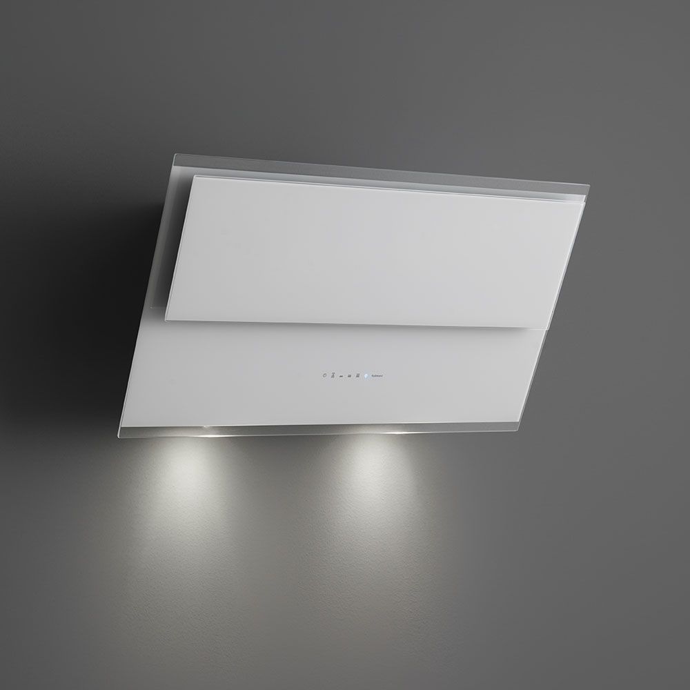 Falmec CAPPA VERSO 55 VETRO BIANCO 800 m3/h - CVXN55.E0P2#ZZZF491F