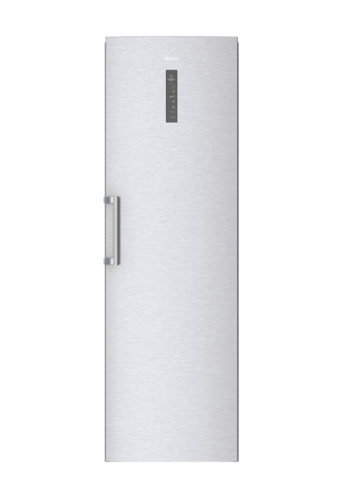 Haier H3F330SEH1 a Congelatore verticale a libera installazione a monoporta a 330 lt a porta reversibile a display touch a luce led a NoFrost a Wi Fi a grigio a classe E