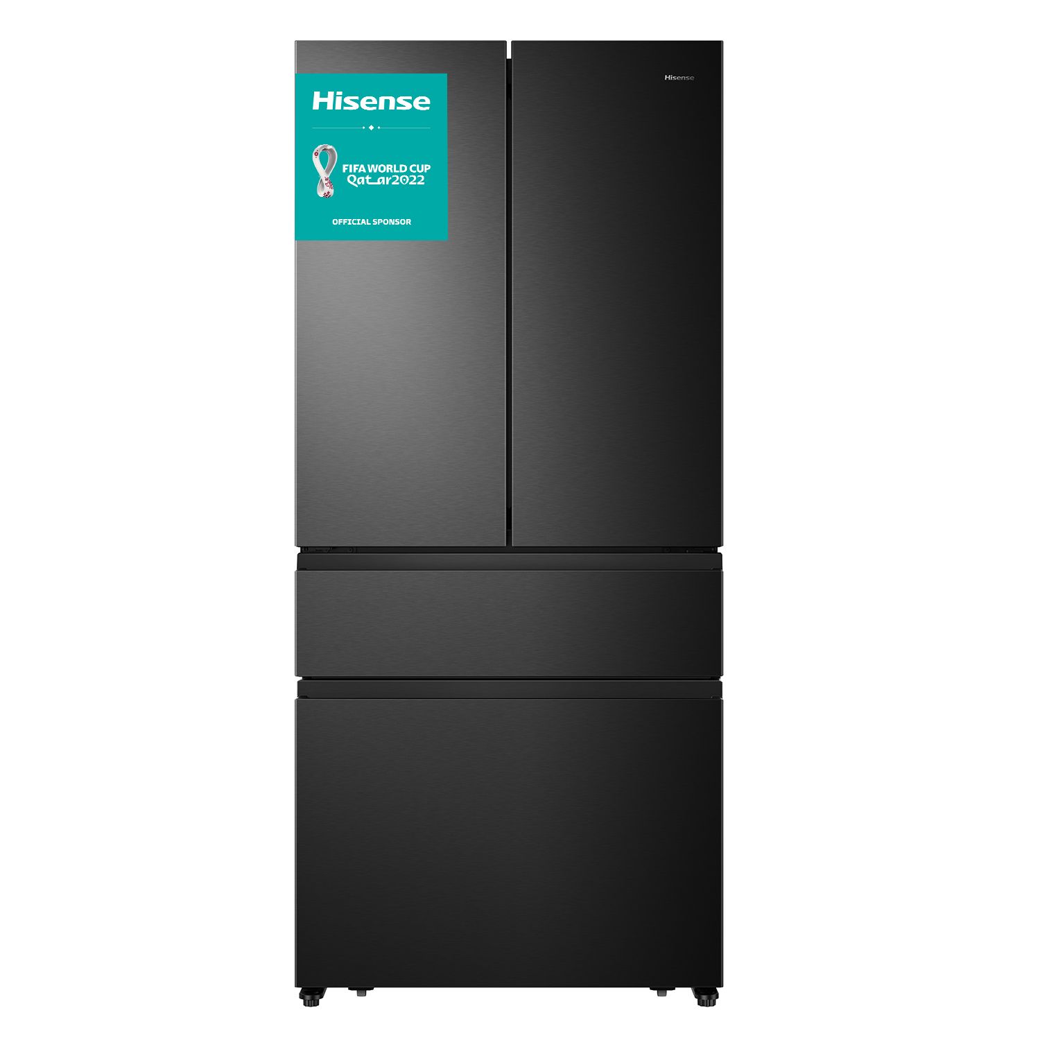 HISENSE RF540N4SBF2   FRIGO SIDE BY SIDE 4 PORTE 430 LT H182 NO FROST   NERO