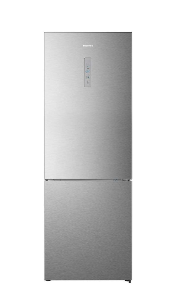 HISENSE RB645N4BIE   FRIGO COMBI 495 LT H200 NO FROST INVERTER   DUAL COOLING   INOX