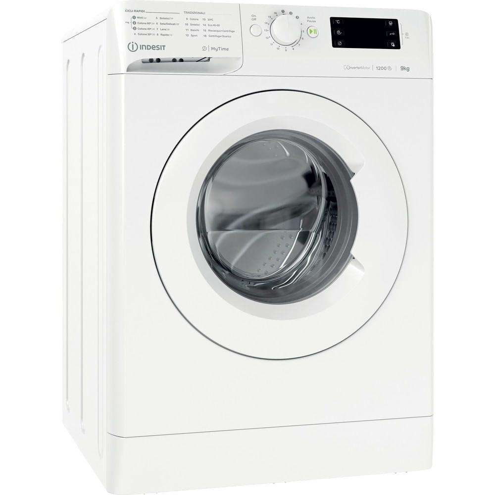 Indesit MTWE91285WIT Lavatrice Caricamento Frontale 9 Kg 1200 Giri / min B Bianco