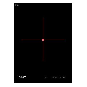 Foster 7321240 - Piano cottura Domino a induzione 38 cm serie S4000