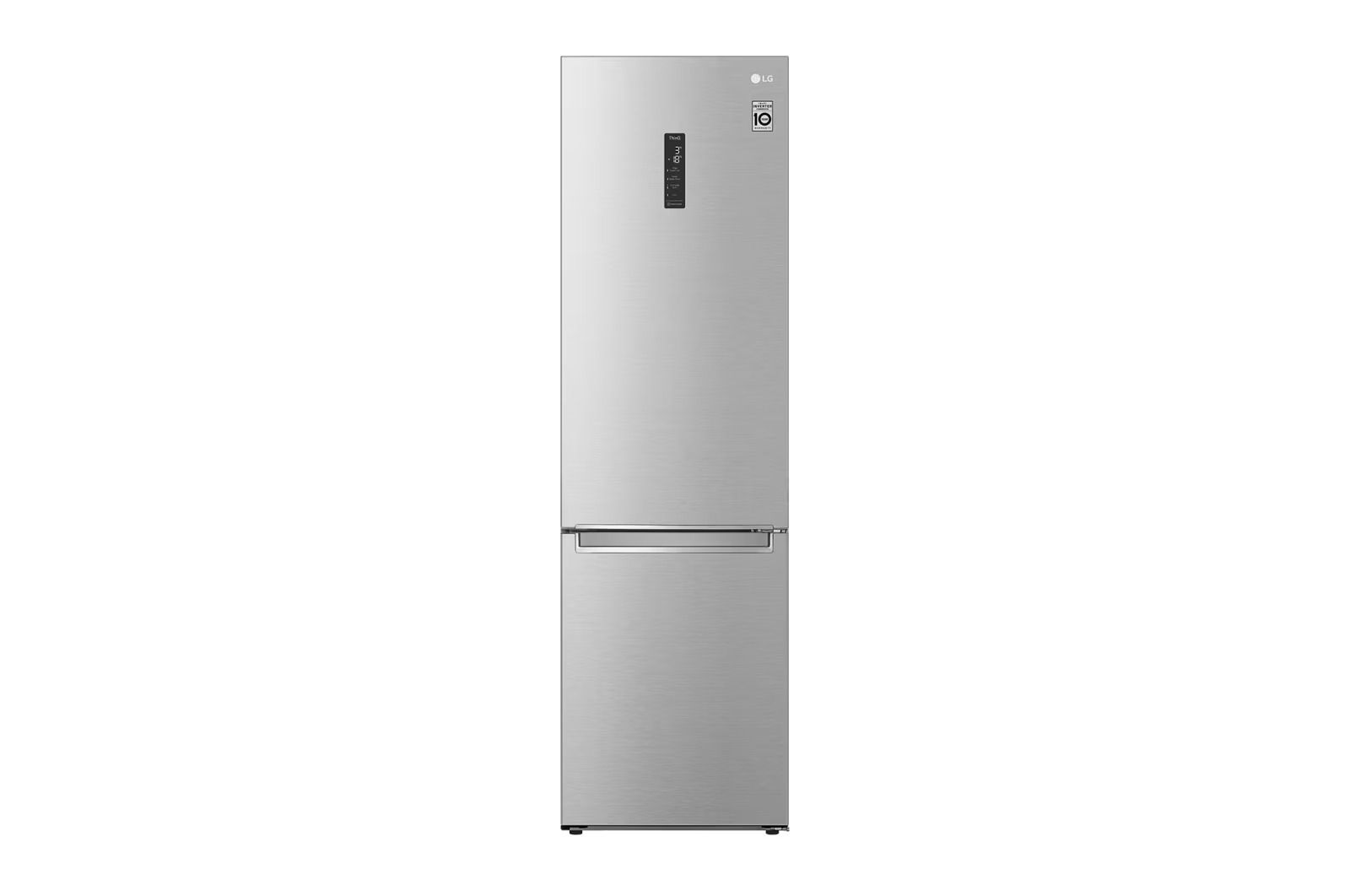 Lg GBB72NSUGN – Frigorifero libera installazione – combianto - 60 cm – 384 lt – NoFrost – Smart Inverter – Wi-Fi – porte reversibili – noble steel – classe D