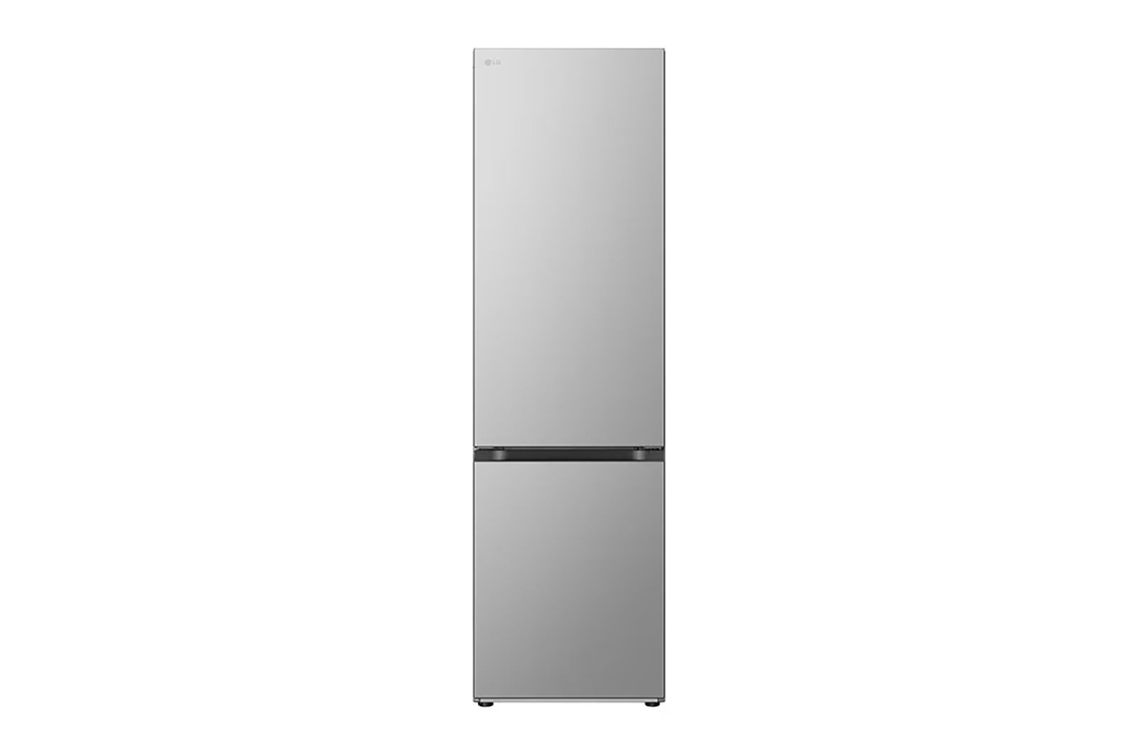 Lg GBV7280CPY - Frigorifero libera installazione - combinato - 387 lt - porte piatte - door&linear Cooling - argento - classe C
