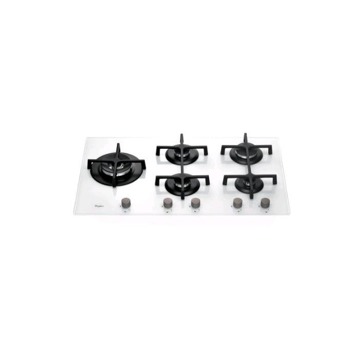 Whirlpool GOA 9523WH   Linea AmbientUrban   Piano Cottura 90 cm in Vetro Temperato Bianco