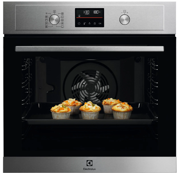 Electrolux EOD4P46TX Forno Multifunzione AirFry Serie 700 con pulizia pirolitica 72 Litri
