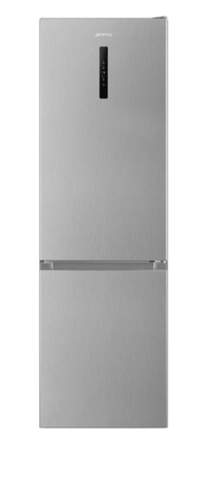 Smeg RC18XDNE Frigorifero Combinato Capacità 300 Litri Classe energetica E Raffreddamento No Frost colore Inox -