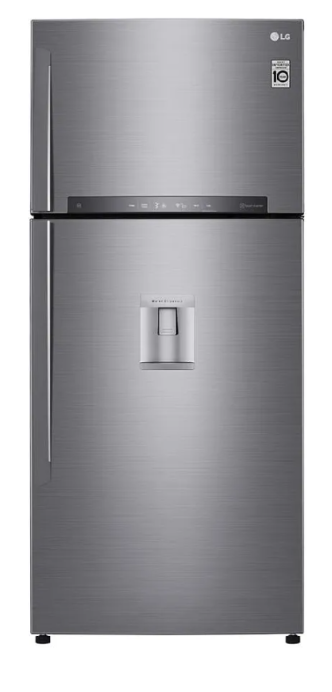Lg GTF744PZHV Frigorifero Doppia Porta Capacità 509 litri Classe energetica F Raffreddamento No Frost colore Inox Promessa Lg GTF744PZHV Frigorifero Doppia Porta Capacità 509 litri Classe energetica F Raffreddamento No Frost colore Inox