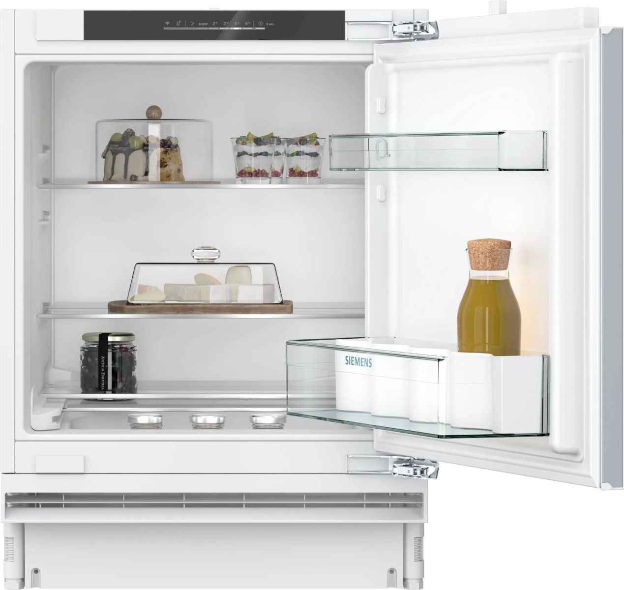 Siemens KU21RVFE0 built under fridge 82 x 60 cm cerniera piatt