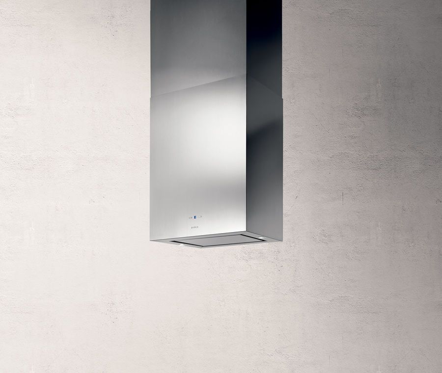 Elica PRF0007028A Kuadra Island IX/A/60 cappa a isola da 60 cm in acciaio inox versione aspirante