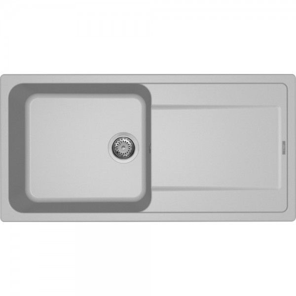 Elleci LM248079 Lavello da Incasso 1 vasca grande con gocciolatoio Reversibile 100 x 50 cm finitura Granitek Metal Aluminium 79 Life 410 Promessa Elleci LM248079 Lavello da Incasso 1 vasca grande con gocciolatoio Reversibile 100 x 50 cm finitura Granitek Metal Aluminium 79 Life 410