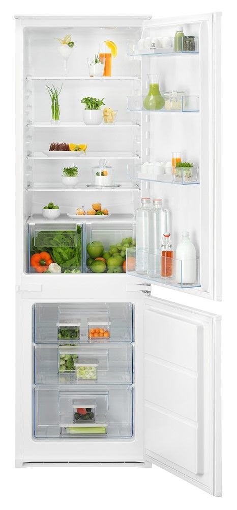 ELECTROLUX LNS5LE18S   FRIGO INCASSO COMBI CLASSE E   272 LT H177 TRAINO