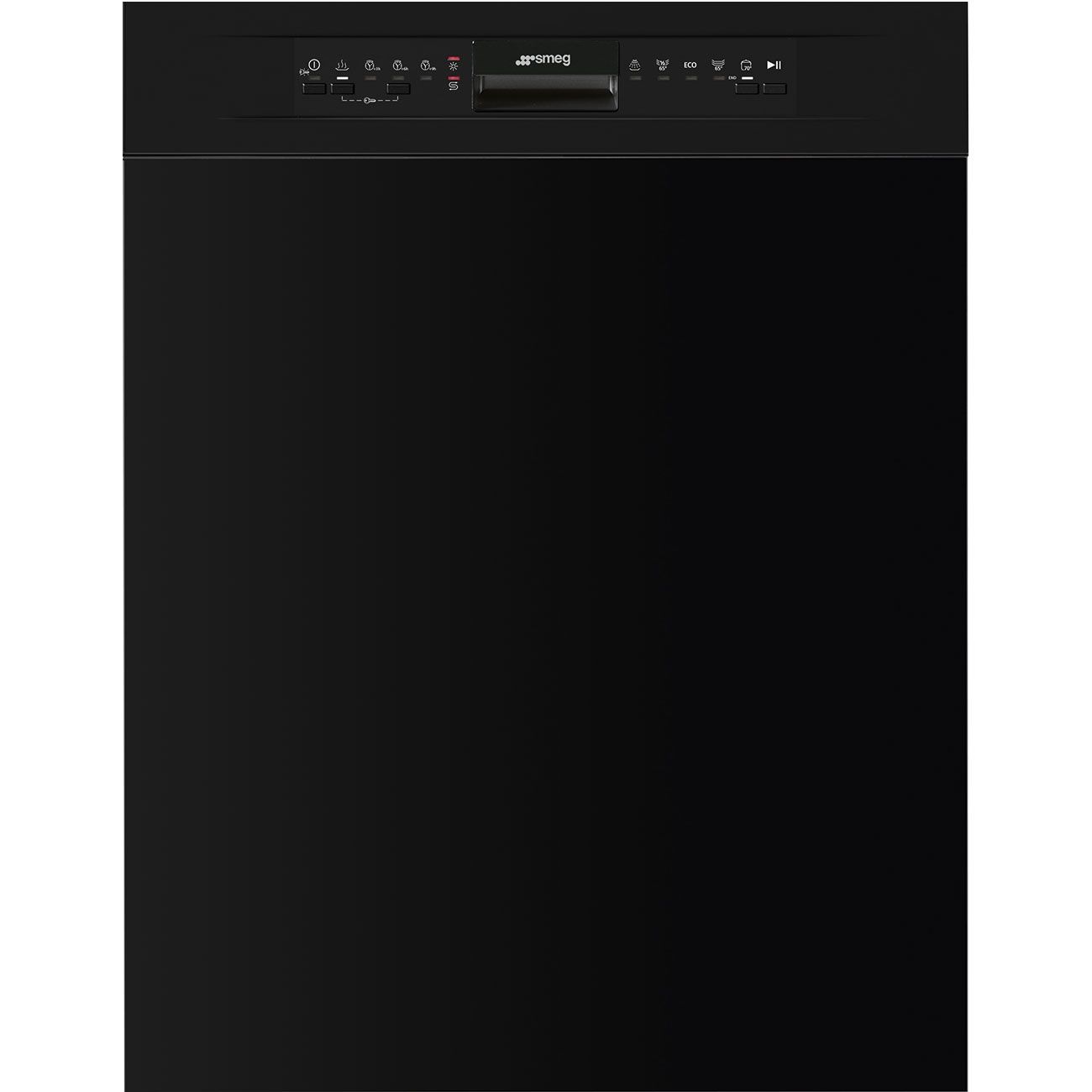 Smeg Lavastoviglie da incasso sottotop nera LSP292DN