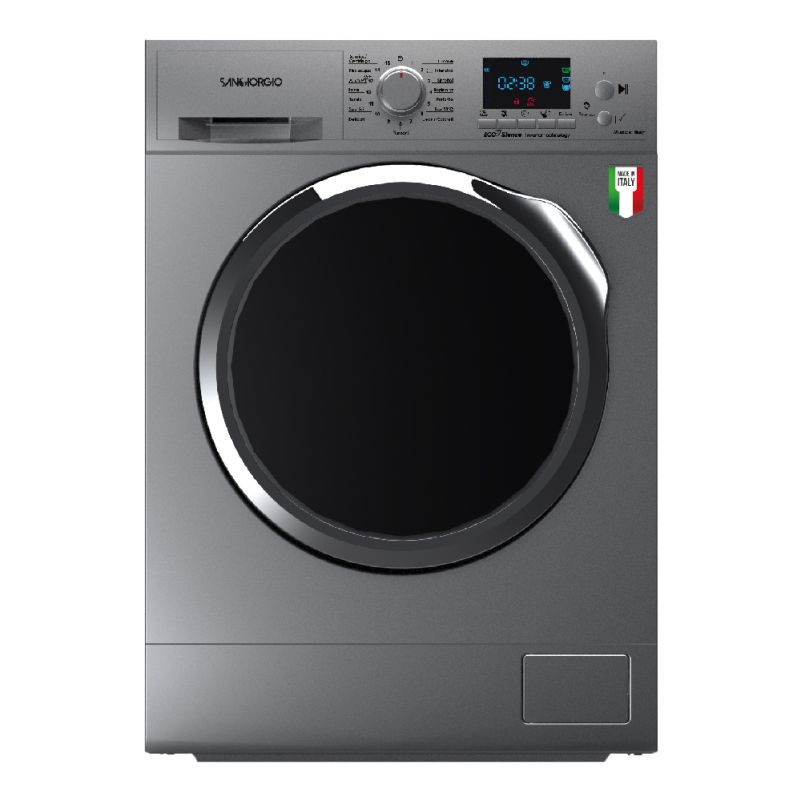 San Giorgio F814DISC  Lavatrice 8 kg Classe D Profondità 60 cm Centrifuga 1400 giri colore Argento - F814DISC
