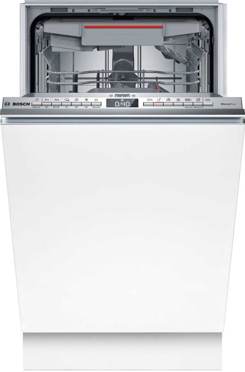 Bosch SPT4EMX24E Lavastoviglie da incasso a scomparsa totale 45 cm Cerniere Sliding