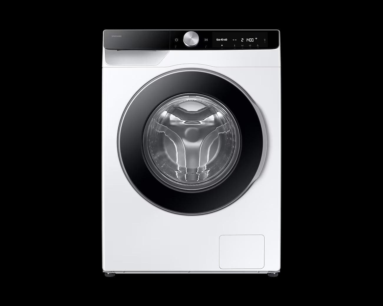 Samsung WW11DG6B85LKU3  Lavatrice libera installazione  11 kg  AI Control  Ecodosatore  SuperSpeed  Wi Fi  bianco  oblò nero  classe A